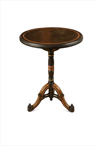 Lot 154 - Attributed to Lamb of Manchester, an Aesthetic period side table