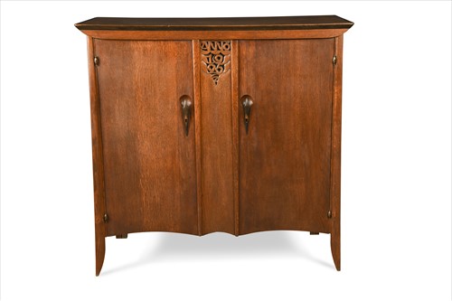 Lot 175 - Willem Penaat, (Dutch, 1875-1957), an unusual oak and rosewood cabinet, 1925