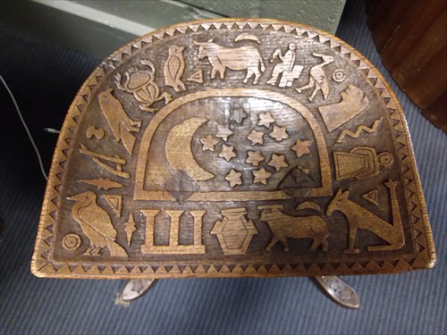 Lot 161 - Attributed to Liberty & Co., a Thebes stool