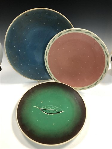 Lot 43 - Three Susie Cooper wall chargers