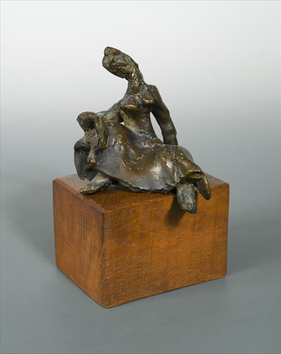 Lot 67 - Sven Berlin (British, 1911-1999), Seated Woman, bronze