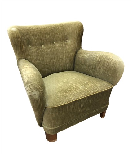 Lot 193 - A Danish Art Deco lounge chair