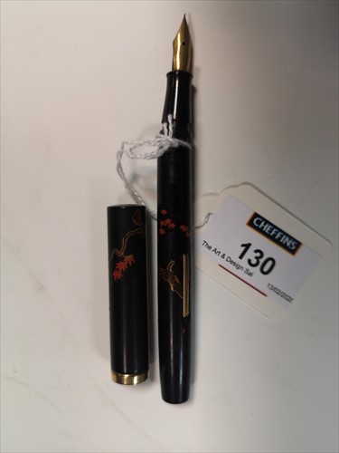 Lot 130 - A Namiki pre-Dunhill fountain pen