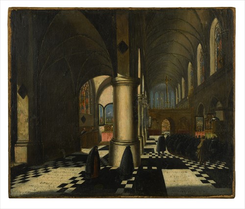 Lot 77 - Manner of Pieter Neefs the Younger (Flemish 1620-1675)