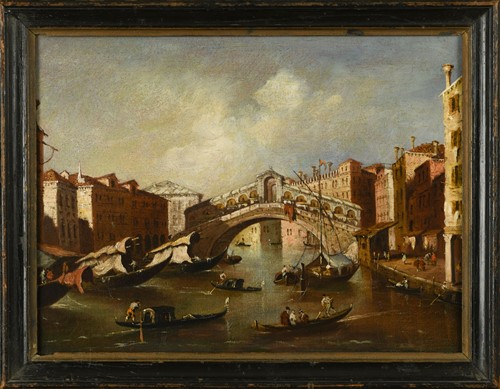 Lot 104 - Follower of Francesco Guardi (Italian 1712-1793)