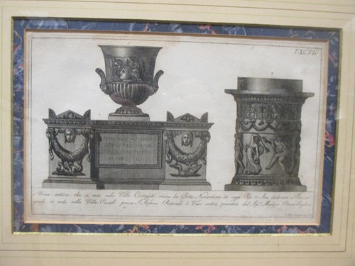 Lot 335 - Two architectural prints (2) 20x 29half cm