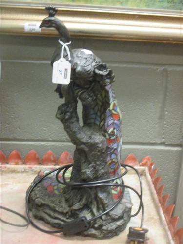 Lot 87 - An Art Nouveau peacock ornament