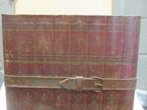Lot 1 - A Huntley & Palmers 'Bound Books' biscuit tin...