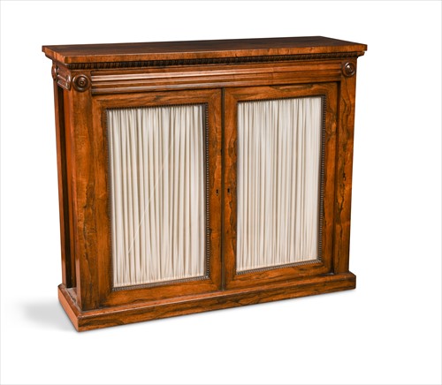 Lot 324 - A Regency rosewood side cabinet