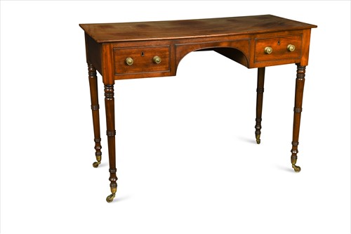 Lot 346 - Regency mahogany dressing table