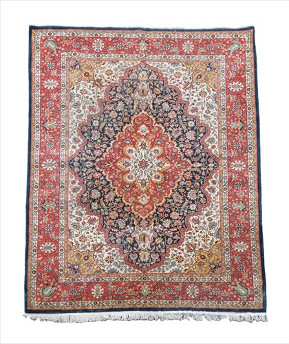 Lot 410 - A Tabriz carpet