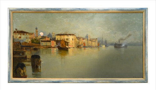 Lot 107 - Pietro Fragiacomo (Italian 1856-1922)