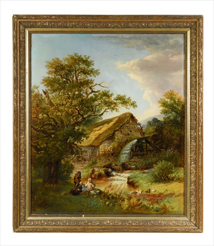Lot 670 - J*** Wainwright (British, 19th Century)