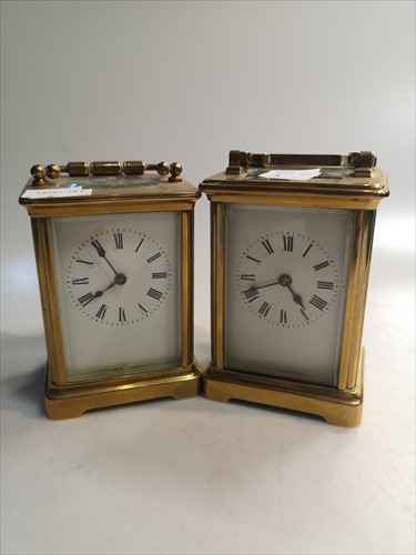 Lot 5 - A gilt brass mantel clock by Ansonia Clock Co.,...