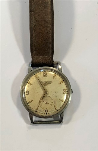 Lot 288 - Longines - A gentleman's stainless steel wristwatch