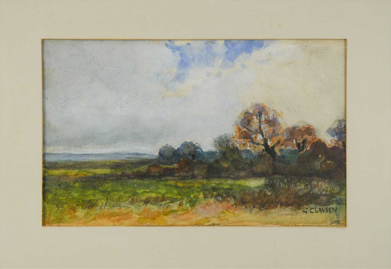 Lot 39 - Sir George Clausen RA (British 1852-1944)