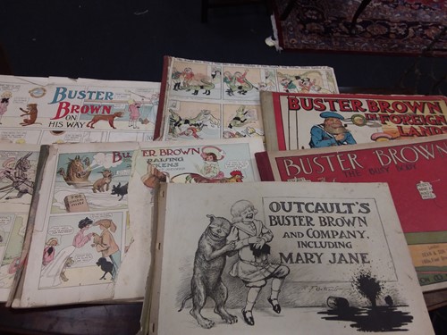 Lot 261 - A collection of Buster Brown comic books...
