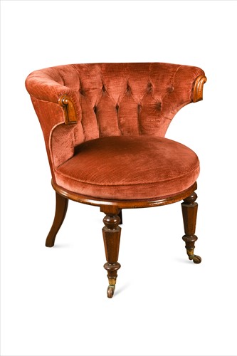 Lot 348 - A mid Victorian armchair