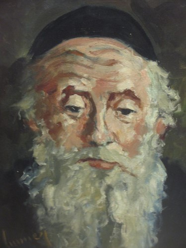 Lot 203 - (20th century School) Portrait of a Rabbi...