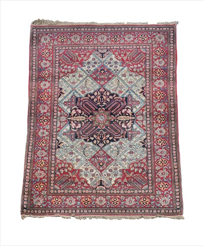 Lot 356 - A Persian Kashan type rug