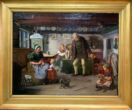 Lot 253 - Christian (Jens C.) Thorrestrup (Danish, 1823-1892)