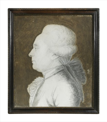 Lot 151 - Attributed to Charles Balthazar Julien Févret de Saint-Mémin (French 1770-1852)