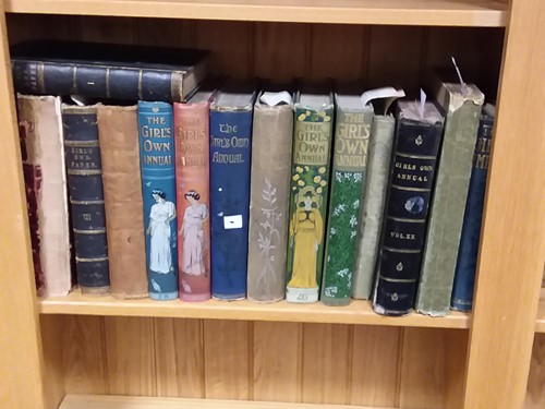 Lot 408 - A collection of c.15 vols Girls Own Annual and...