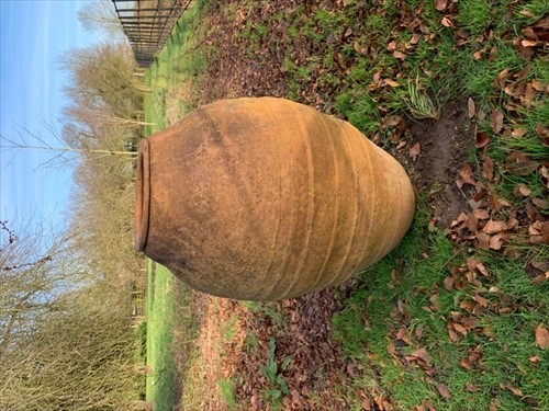 Lot 443 - A terracotta urn, 20th century