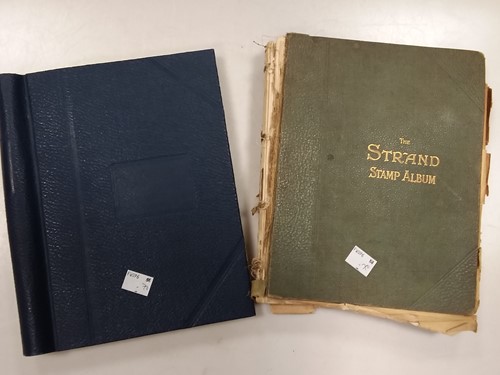 Lot 167 - Two stamp albums, with some 19th century...