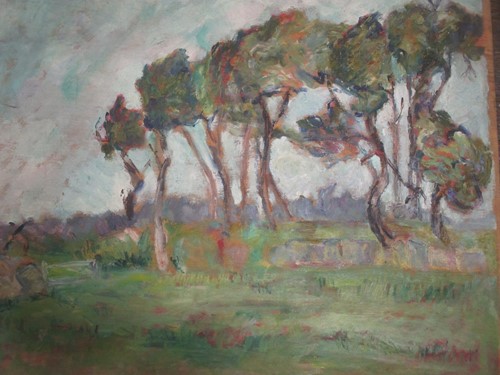 Lot 283 - Jack Low (British, 20th Century), Trees at...
