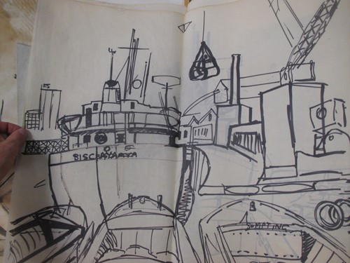 Lot 284 - Anne Christopherson, a Portfolio of drawings...