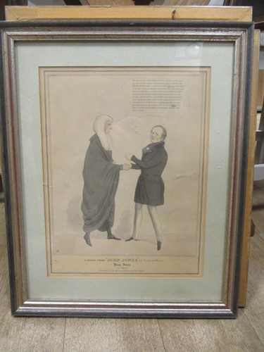 Lot 536 - Six Victorian political cartoons by John Doyle 'HB'