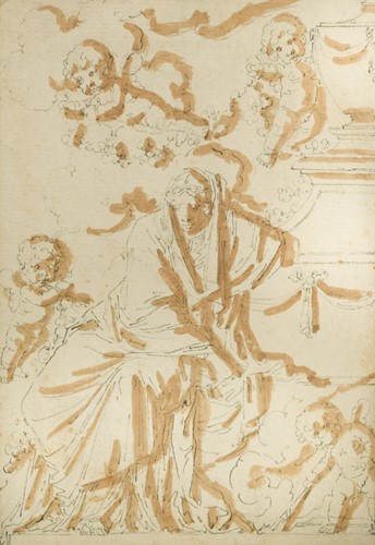 Lot 211 - Circle of Giovanni Battista Cipriani RA (Italian 1727-1785)