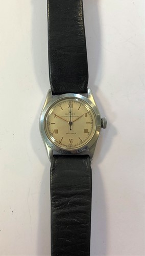 Lot 292 - Rolex – A stainless steel Oyster ‘Speedking’ wristwatch
