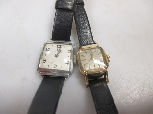 Lot 188 - Two lady’s Omega wristwatches