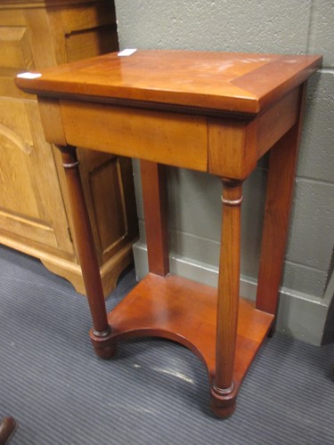 Lot 345 - Simon Horn, cherry wood lit bateau bed,...