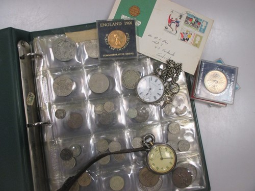 Lot 164 - An album of miscellaneous Bristol coins and...