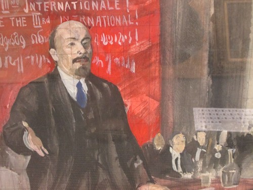Lot 305 - M. G. Propopyuk (Russian, 20th century) Lenin...