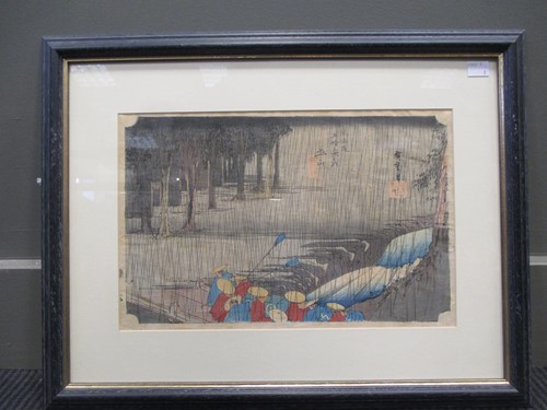 Lot 318 - Japanese woodblock prints