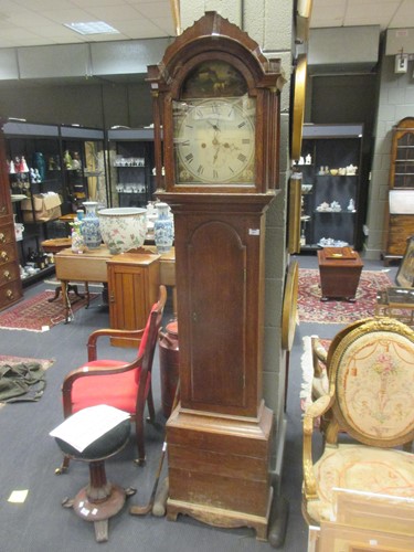 Lot 541 - Ablitt Ipswich, an 8 day long case clock, the...