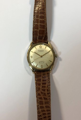Lot 285 - Bernex - A gentleman's 9ct gold 'Barracuda' wristwatch