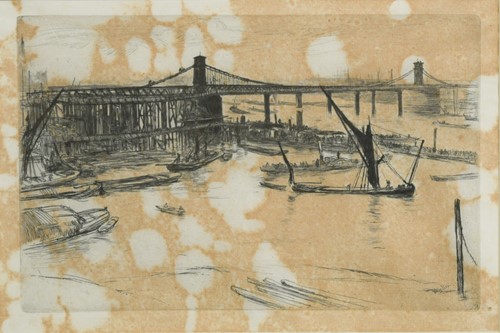 Lot 220 - James McNeill Whistler, PRBA (British, 1834-1903)