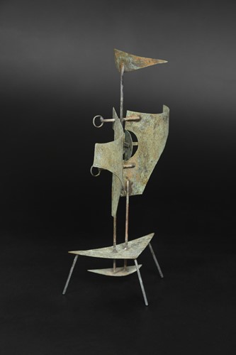 Lot 96 - William Black, (British, 20th century), Winged Figure, 1966