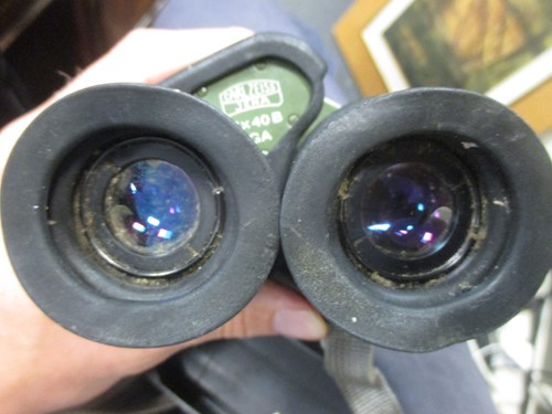 Lot 55 - Three pairs of late 20th century binoculars