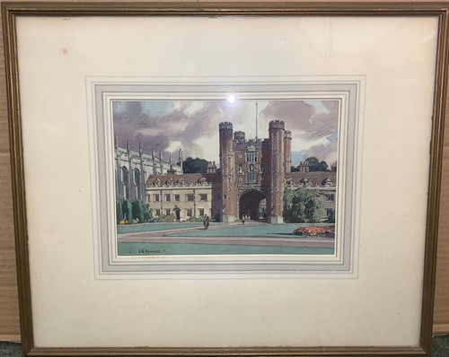 Lot 250 - Leonard Russell Squirrell RWS, RE (British 1893-1947)