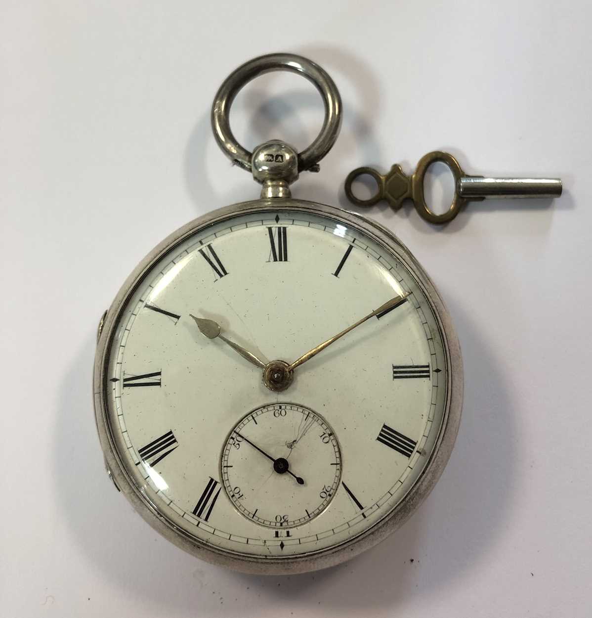 Lot 247 - William Gray, Mid Calder, Scotland - A Victorian silver open-faced pocket watch