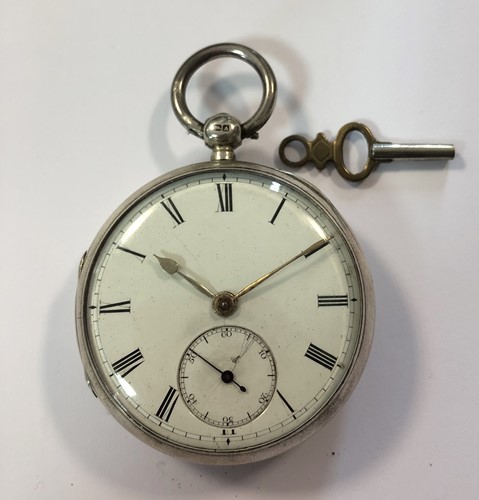 Lot 247 - William Gray, Mid Calder, Scotland - A Victorian silver open-faced pocket watch