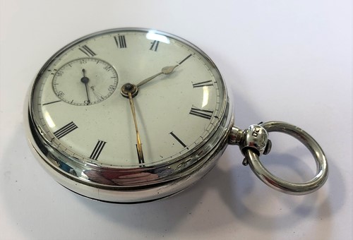 Lot 247 - William Gray, Mid Calder, Scotland - A Victorian silver open-faced pocket watch