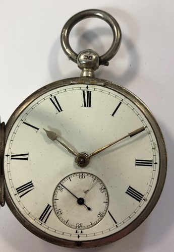 Lot 247 - William Gray, Mid Calder, Scotland - A Victorian silver open-faced pocket watch
