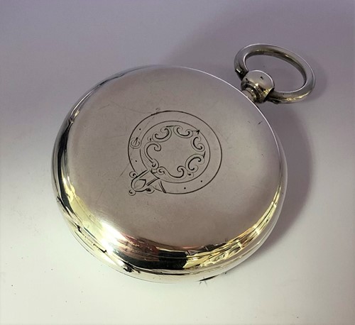 Lot 247 - William Gray, Mid Calder, Scotland - A Victorian silver open-faced pocket watch